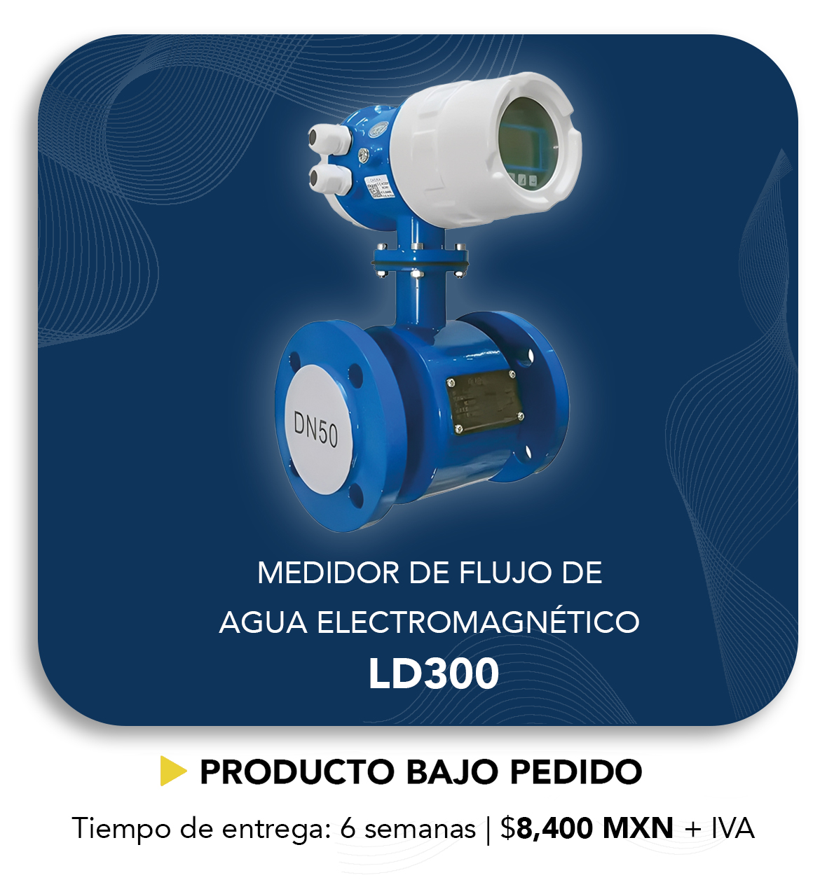 Medidor de flujo LD300