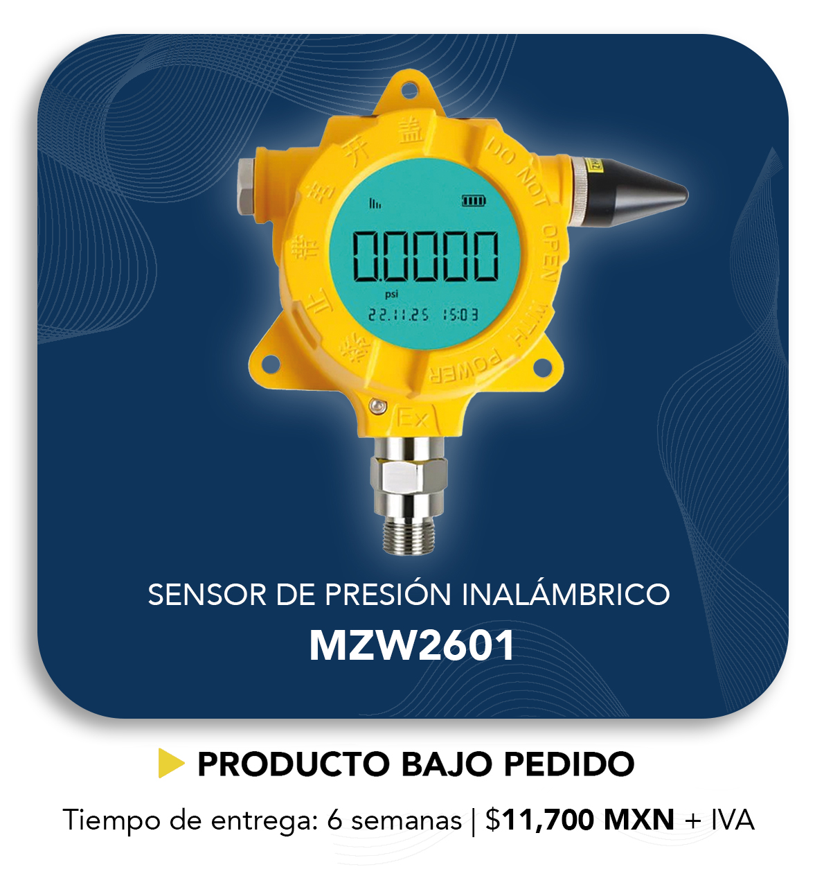 Transmisor de nivel MQ8