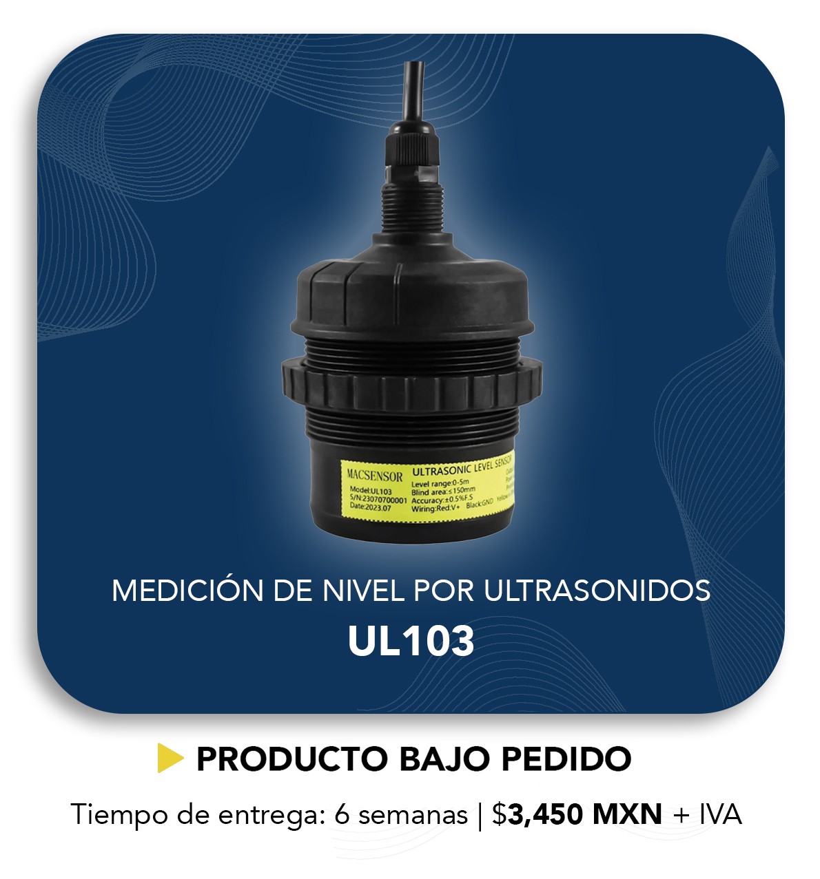 Medidor de flujo LD300